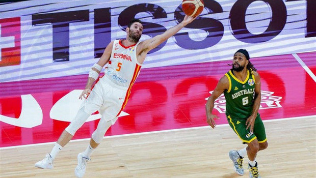 ep el capitan de la seleccion espanola de baloncesto rudy fernandez en las semifinales del mundial