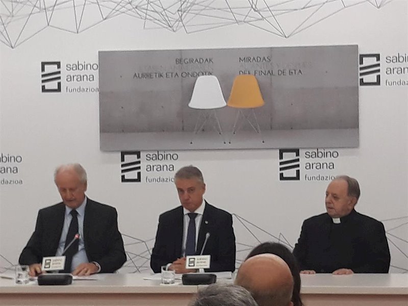 ep el lehendakari inigo urkullu en un acto organizado por la fundacion sabino arana en bilbao