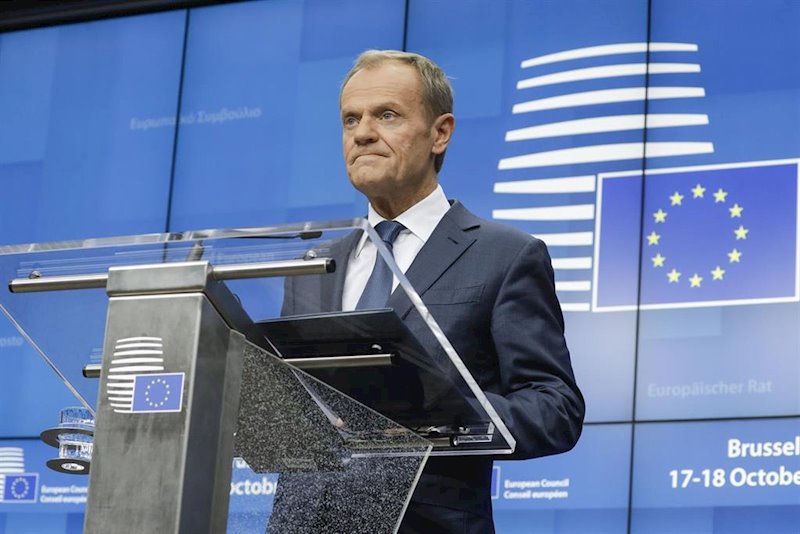 ep el presidente del consejo europeo donald tusk