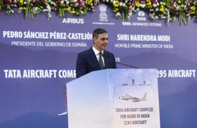 ep el presidente del gobierno pedro sanchez interviene durante un encuentro empresarial en su visita