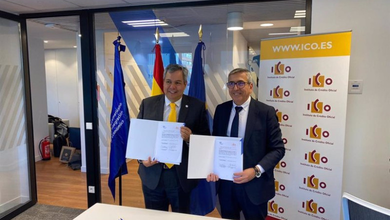 ep el presidente ejecutivo del bcie dante mossi y el presidente del ico jose carlos garcia de ep el presidente ejecutivo del bcie dante mossi y el presidente del ico jose carlos garcia de