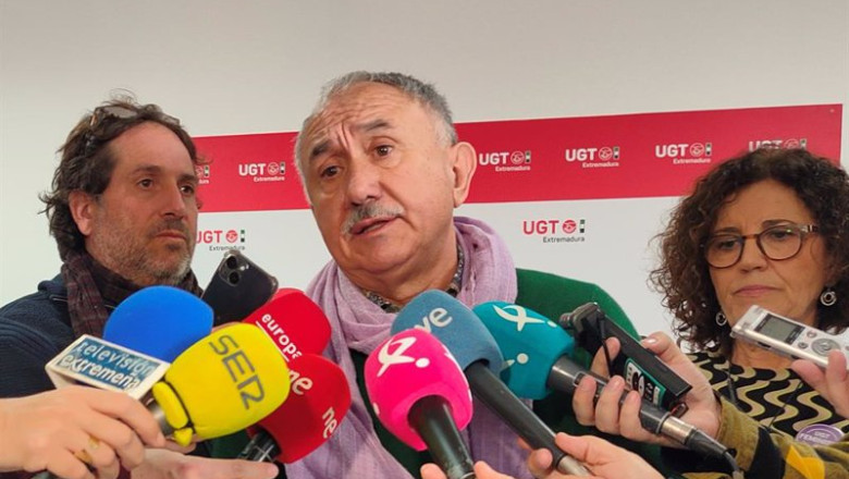 ep el secretario general de ugt pepe alvarez en declaraciones a los medios en meridae ep el secretario general de ugt pepe alvarez en declaraciones a los medios en meridae