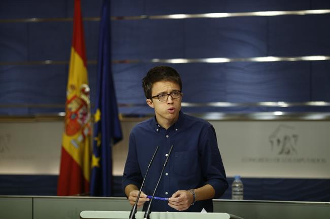 Errejón en rueda de prensa en el Congreso | EUROPA PRESS ep errejonruedaprensacongreso