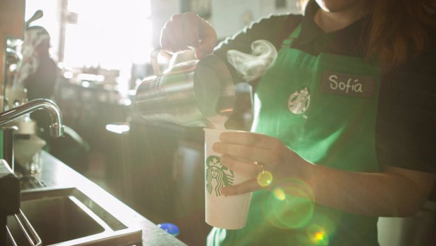 ep establecimiento y cafe de starbucks