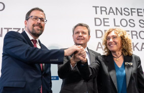 ep i d el presidente de renfe raul blanco el secretario de estado de transportes y movilidad