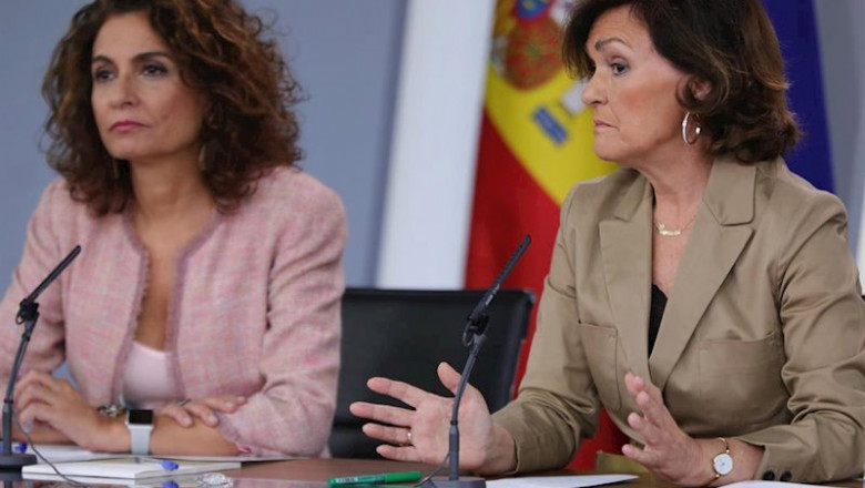 ep i-d la ministra de hacienda en funciones maria jesus montero y la vicepresidenta del gobierno en 20191011144604 ep i-d la ministra de hacienda en funciones maria jesus montero y la vicepresidenta del gobierno en 20191011144604