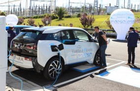 ep iniciola i vueltaespanavehiculo electricoas pontes coruna