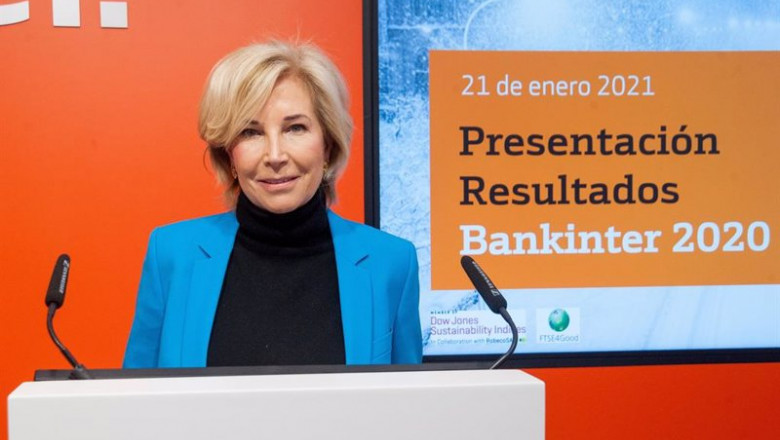 La consejera delegada de Bankinter, María Dolores Dancausa | BANKINTER ep la consejera delegada de bankinter maria dolores dancausa durante la presetacion de resultados de