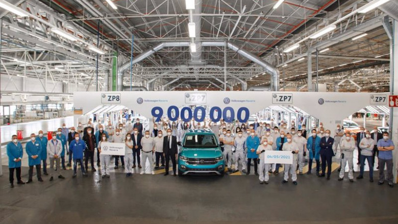 ep la fabrica de volkswagen navarra fabrica su coche 9 millones ep la fabrica de volkswagen navarra fabrica su coche 9 millones