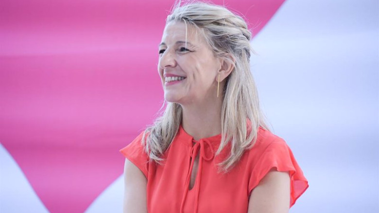 ep la vicepresidenta segunda del gobierno ministra de trabajo y candidata de sumar a la presidencia ep la vicepresidenta segunda del gobierno ministra de trabajo y candidata de sumar a la presidencia