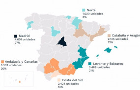ep mapa del banco de suelo de aedas homes al cierre del ejercicio 2021 22
