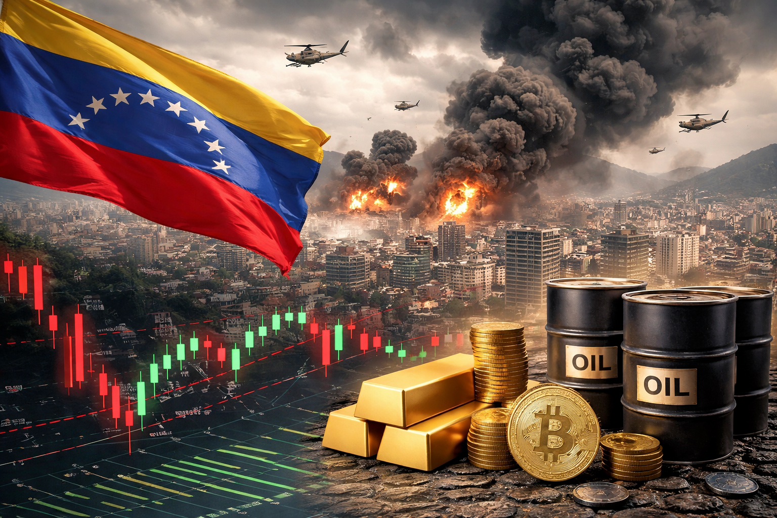 Estados Unidos ataca Venezuela y captura a Maduro: así podrían reaccionar las bolsas