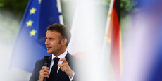 le president francais emmanuel macron en visite a berlin 