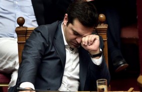 Tsipras meditando