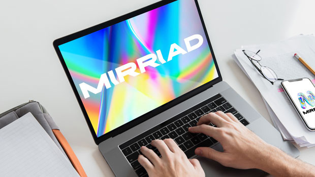 dl mirriad advertising aim in game in content advertising platform technology agency digital logo