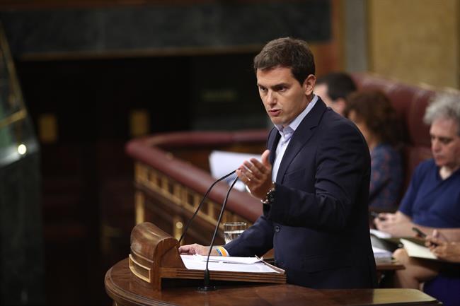 Albert Rivera interviene en el Congreso | EDUARDO PARRA/EUROPA PRESS ep albert rivera intervienecongreso