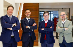 ep archivo   de izquierda a derecha fernando morales alba y gabriel alonso spadaro presidente y