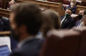 ep archivo   el lider de vox santiago abascal en una sesion plenaria en el congreso