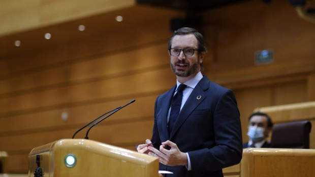 ep archivo   el portavoz del pp en el senado javier maroto interviene durante una sesion plenaria en