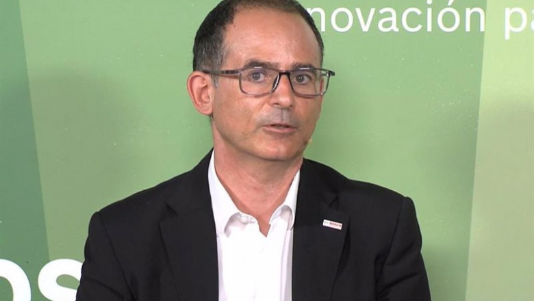 Archivo - El presidente de Grupo Bosch para España y Portugal, Javier González Pareja, en la rueda de prensa virtual de este jueves. | BOSCH - Archivo ep archivo el presidente de grupo bosch para espana y portugal javier gonzalez pareja en la rueda