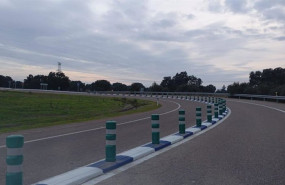 ep archivo   enlace en trompa en el acceso a una autovia