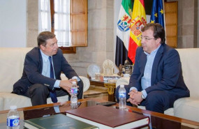 ep archivo   imagen de archivo de luis planas y fernandez vara en un encuentro en merida en 2018