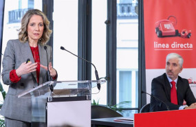 ep archivo   la consejera delegada de linea directa aseguradora patricia ayuela y el director de