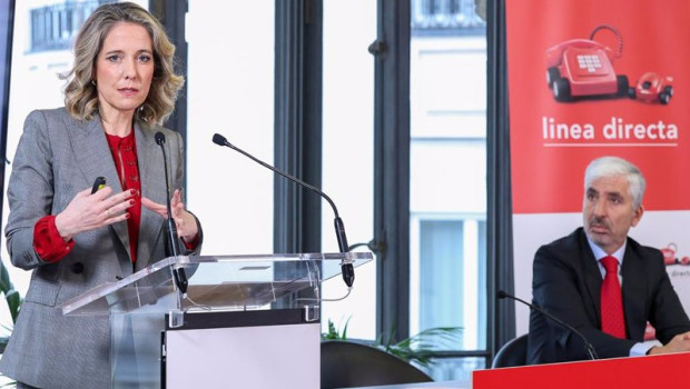 ep archivo   la consejera delegada de linea directa aseguradora patricia ayuela y el director de