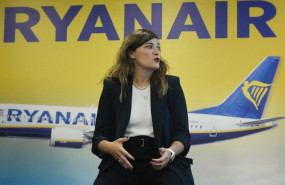 ep archivo   la country manager de ryanair en espana elena cabrera durante una rueda de prensa en
