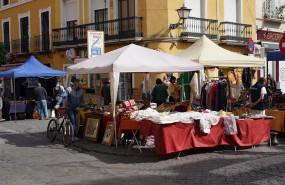 ep baja afluencia de publico en el tradicional mercadillo del el jueves a consecuencia del impacto