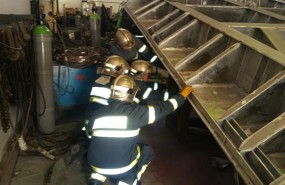 ep bomberos actuanaccidente laboral mortaluna navepuerto real