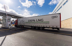 ep camion de gas natural utilizado por audi