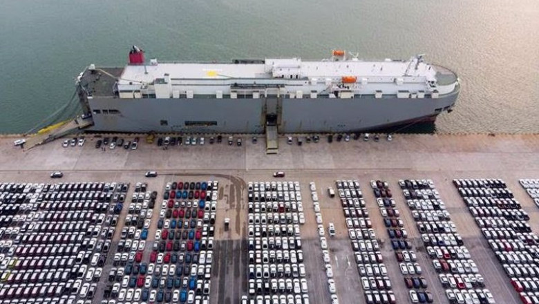 Campa con vehículos para exportar. | ANFAC ep campa con vehiculos para exportar