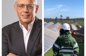 ep collage de mario vaz vodafone y planta solar fotovoltaica de iberdrola