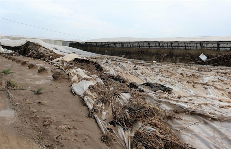 ep destrozos causados por el temporal en almeria ep destrozos causados por el temporal en almeria