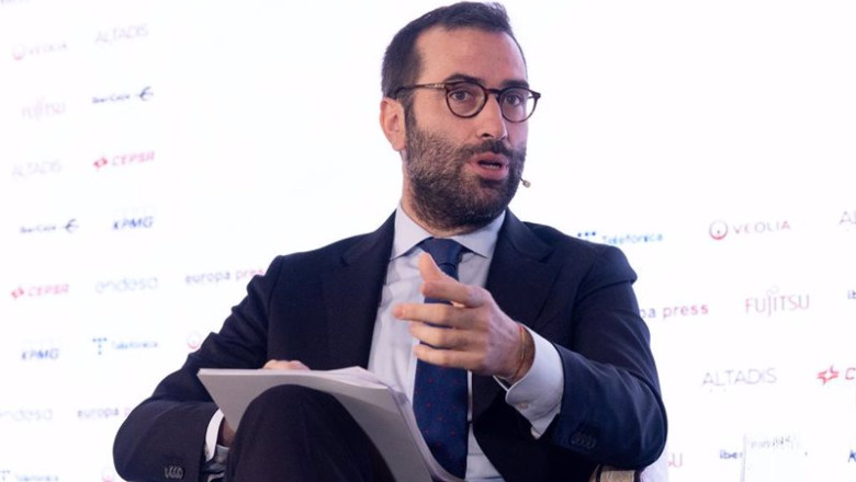 El ministro de Economía, Carlos Cuerpo, en Madrid (España) | Eduardo Parra - Europa Press ep el ministro de economia carlos cuerpo interviene durante el desayuno informativo de europa press