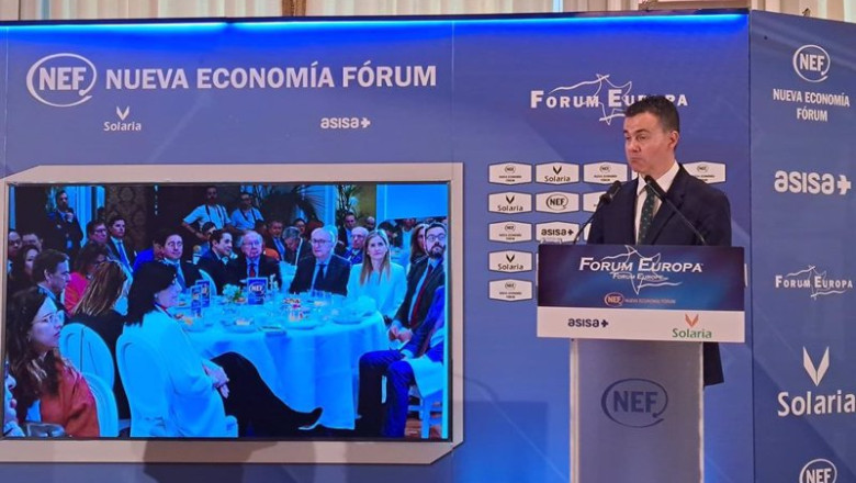 ep el ministro de industria hector gomez en el nueva economia forum ep el ministro de industria hector gomez en el nueva economia forum