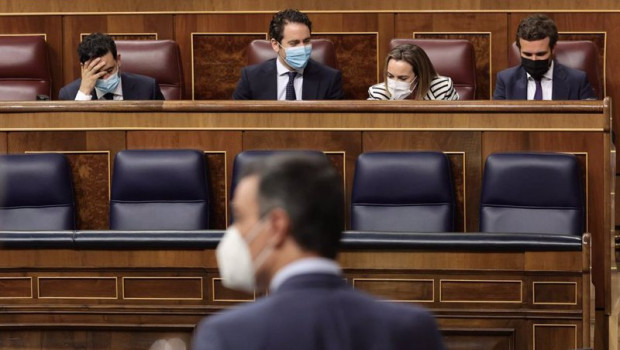 ep el presidente del gobierno pedro sanchez interviene en una sesion de control al gobierno con los