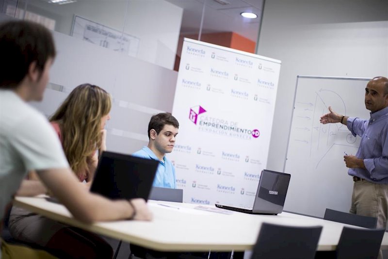 ep estudiante con discapacidad en la universidad rey juan carlos de madrid
