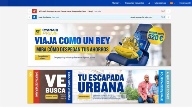 ep facua denuncia a ryanair por dificultar el check in online a los pasajeros que vuelan sin