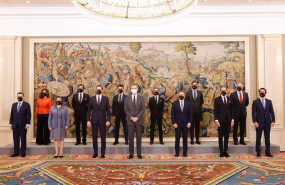 ep felipe vi recibe al comite ejecutivo de la asociacion espanola de centros y parques comerciales