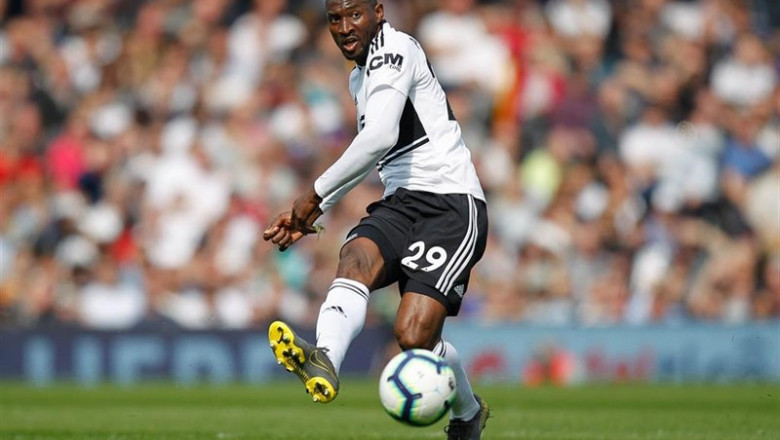 Fulham midfielder Andre-Frank Zambo Anguissa (29) passes during the Premier League match between Fulham and Manchester City at Craven Cottage, London, England on 30 March 2019. Photo Ian Stephen/ProSportsImages / DPPI | IAN STEPHEN/Pro Sports Images/AFP7/Europapress ep fulham midfielder andre-frank zambo anguissa 29 passes during the premier league match between fulham and manchester city at craven cottage london england on 30 march 2019 photo ian stephenprosportsimages dppi