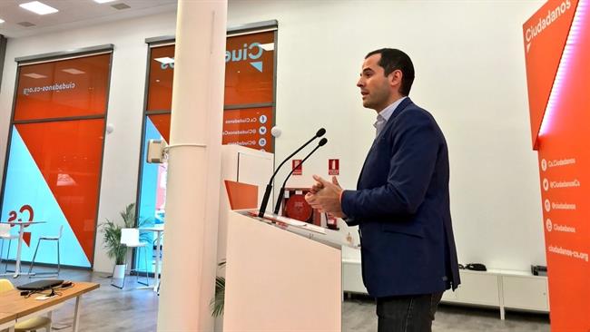 Ignacio Aguado en rueda de prensa | CIUDADANOS ep ignacio aguadoruedaprensa
