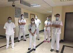 ep imagen de archivo de personal hospitalario con mascarillas ep imagen de archivo de personal hospitalario con mascarillas