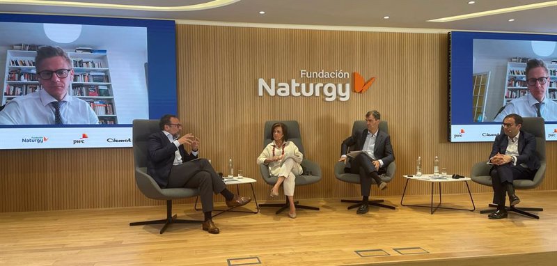 Imagen del webinar en el que se ha presentado el informe ‘El biogás y el biometano como palanca clave en la descarbonización de la economía española’, elaborado por PwC y el Ciemat, y publicado por Fundación Naturgy. Madrid, a 14 de julio de 2022. | FUNDACIÓN NATURGY ep imagen del webinar en el que se ha presentado el informe el biogas y el biometano como palanca