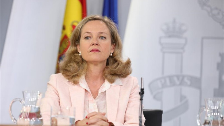 Marta Fernández Jara - Europa Press ep la ministraeconomiafunciones nadia calvino duranteruedaprensa posteriorconsejoministrosla moncloa