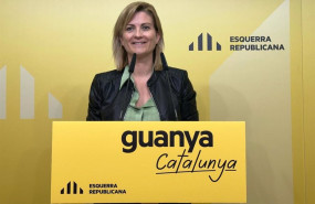 ep la portavoz de erc raquel sans en rueda de prensa