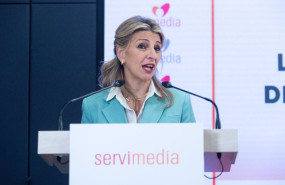 ep la vicepresidenta segunda y ministra de trabajo y economia social yolanda diaz inaugura la