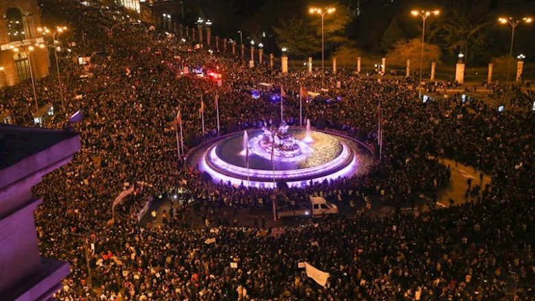 Manifestación de la huelga feminista en Madrid | Ricardo Rubio - Europa Press - Archivo ep manifestacion de la huelga feminista en madrid
