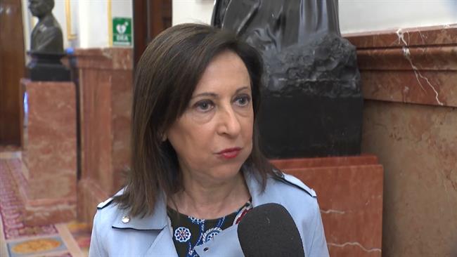 Margarita Robles en los pasillos del Congreso de los Diputados | EUROPA PRESS ep margarita robleslos pasilloscongresolos diputados